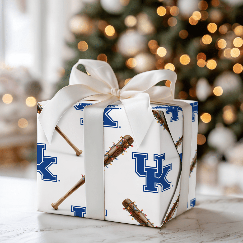 Wildcat Holiday Sluggers - Wrapping Paper - Aspen & Arlo
