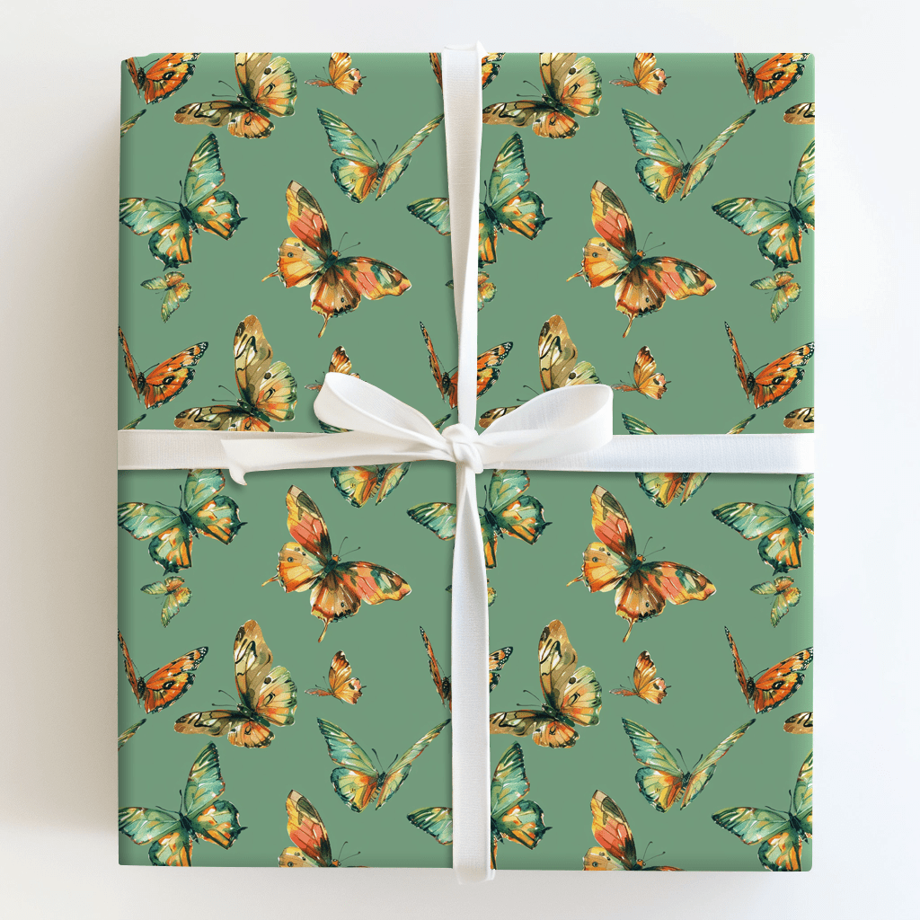 Butterfly Bliss - Wrapping Paper - Aspen & Arlo