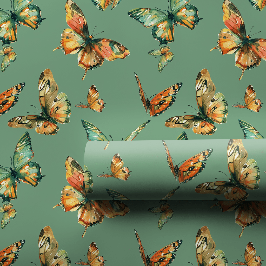 Butterfly Bliss - Wrapping Paper - Aspen & Arlo