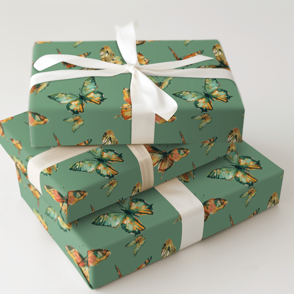 Butterfly Bliss - Wrapping Paper - Aspen & Arlo