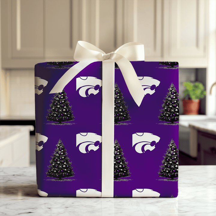 Powercat Pine Tree - Wrapping Paper - Aspen & Arlo