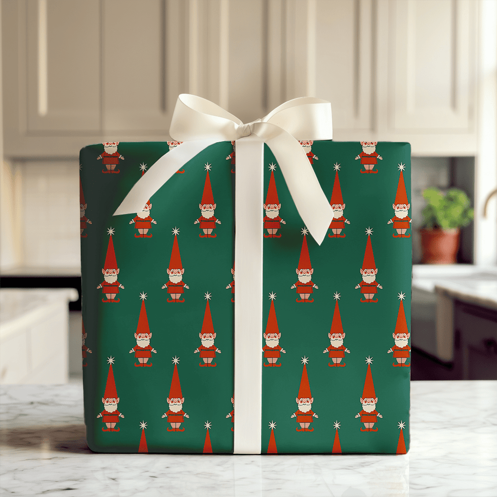 Vintage Elves - Wrapping Paper - Aspen & Arlo