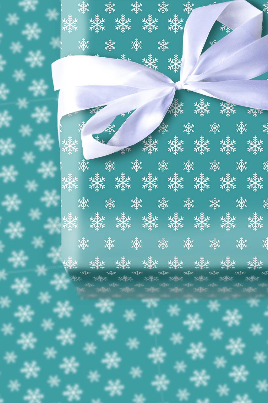 Snow Flurres - Wrapping Paper - Aspen & Arlo