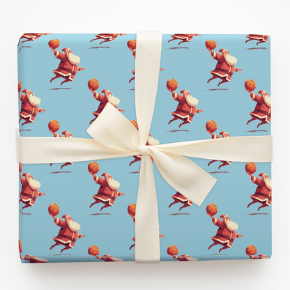 Holiday Hoopsters - Wrapping Paper - Aspen & Arlo
