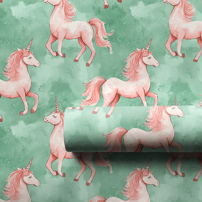 Pink Twinkle Trot - Wrapping Paper - Aspen & Arlo