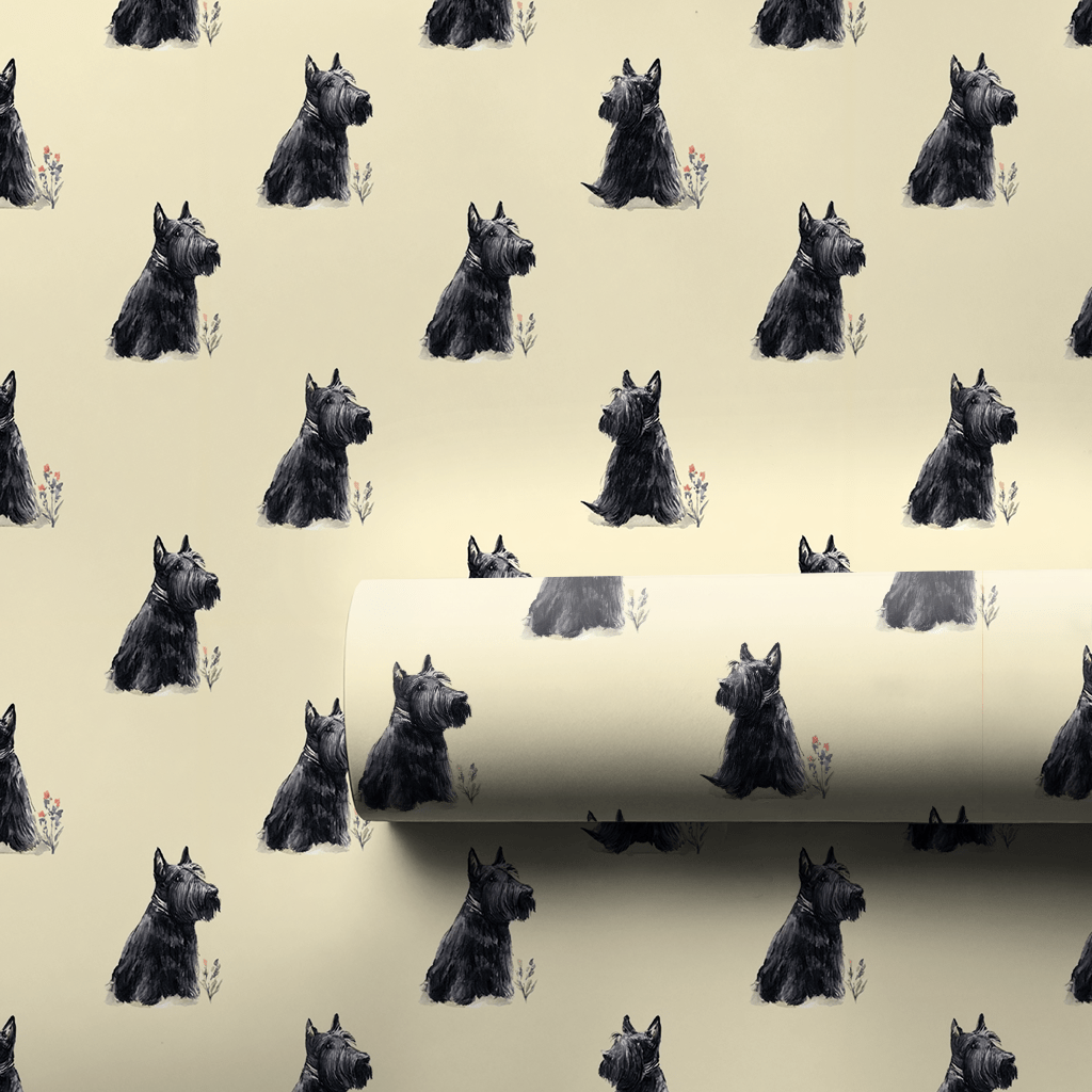 Sir Barks - Wrapping Paper - Aspen & Arlo