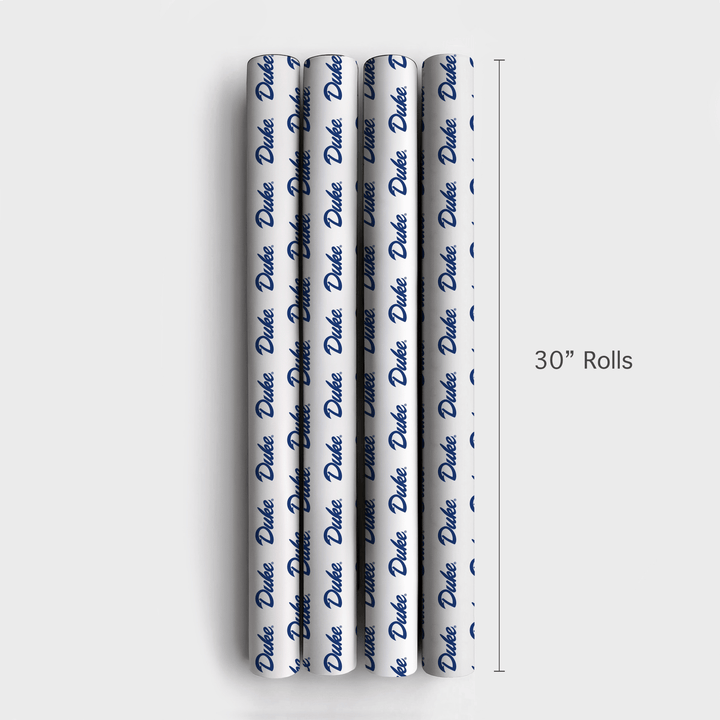 Duke Script - Wrapping Paper - Aspen & Arlo