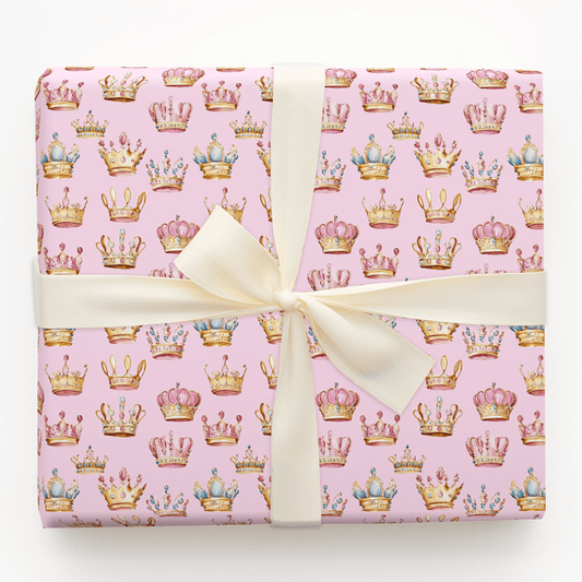 Elizabeth Crown - Wrapping Paper - Aspen & Arlo