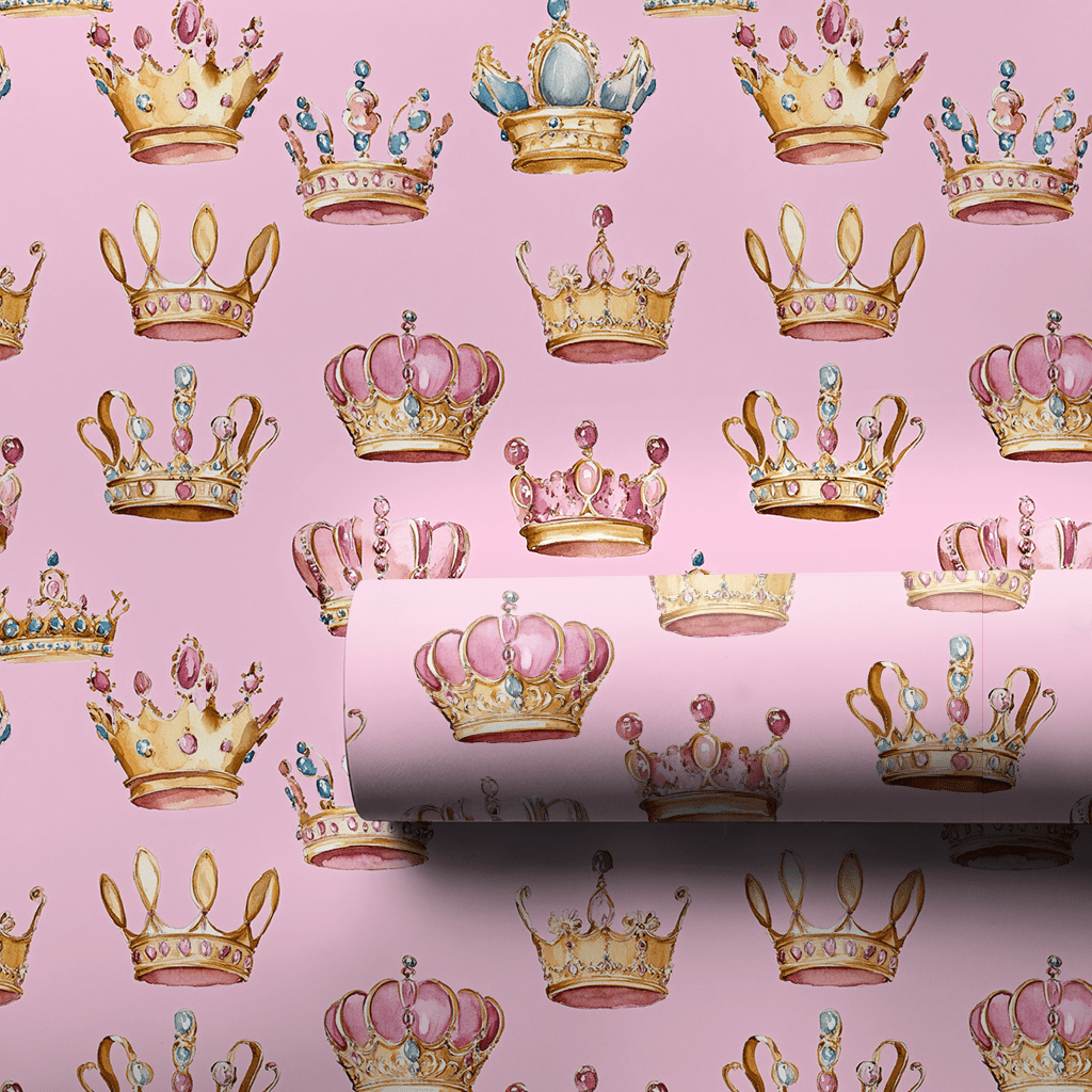Elizabeth Crown - Wrapping Paper - Aspen & Arlo