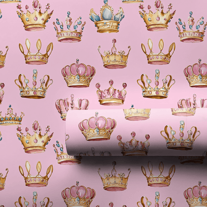 Elizabeth Crown - Wrapping Paper - Aspen & Arlo