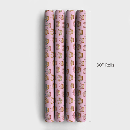 Elizabeth Crown - Wrapping Paper - Aspen & Arlo