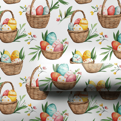 Bunny Basket - Wrapping Paper - Aspen &amp; Arlo