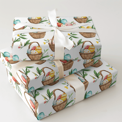 Bunny Basket - Wrapping Paper - Aspen &amp; Arlo