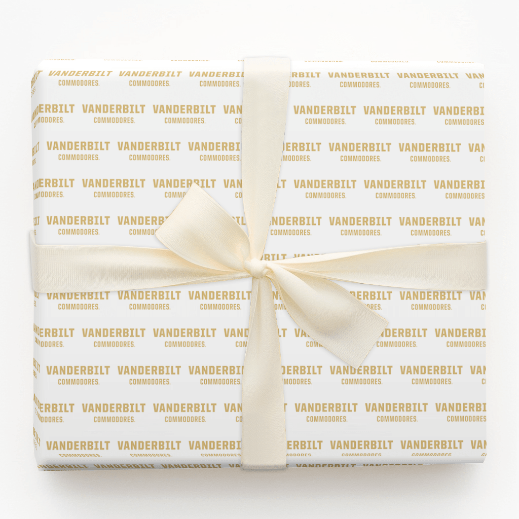 Vanderbilt Commodores - Wrapping Paper - Aspen & Arlo