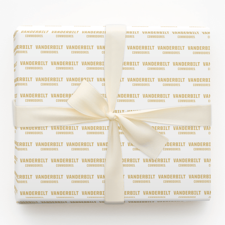 Vanderbilt Commodores - Wrapping Paper - Aspen & Arlo