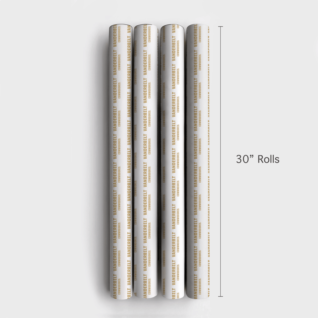 Vanderbilt Commodores - Wrapping Paper - Aspen & Arlo