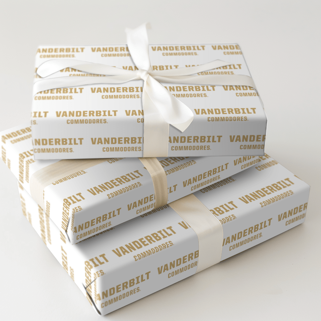 Vanderbilt Commodores - Wrapping Paper - Aspen & Arlo