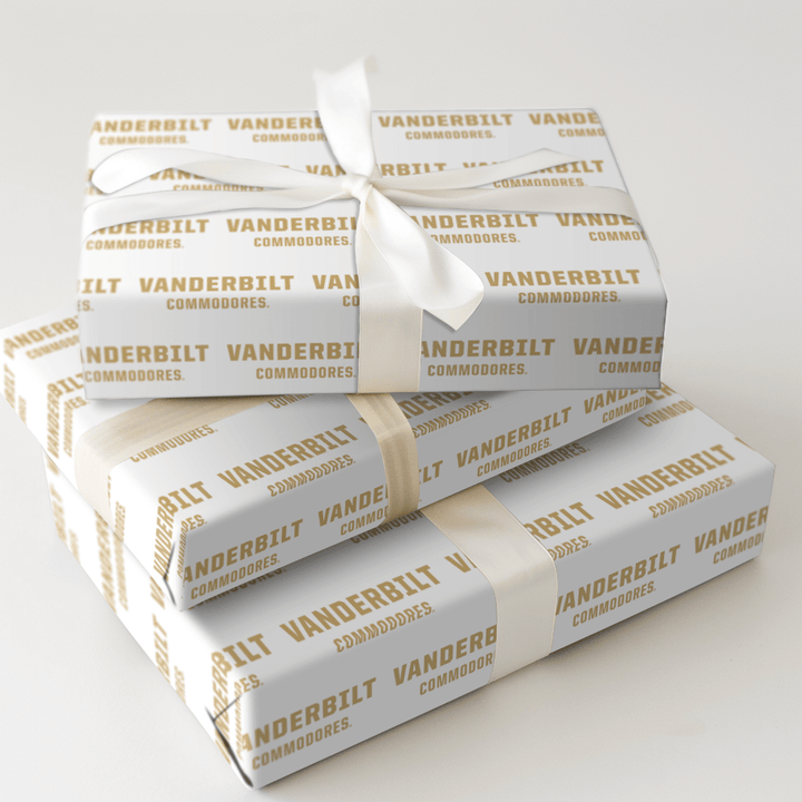 Vanderbilt Commodores - Wrapping Paper - Aspen & Arlo