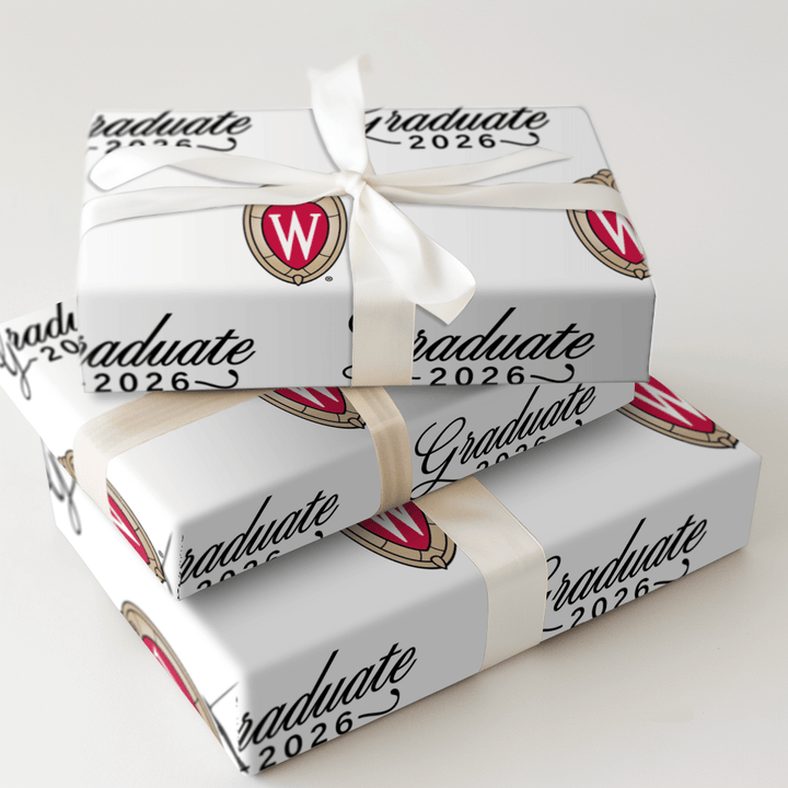Honor & Red Graduate 2026 - Wrapping Paper - Aspen & Arlo