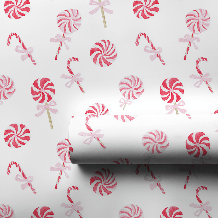 Peppermint Treats - Wrapping Paper - Aspen & Arlo