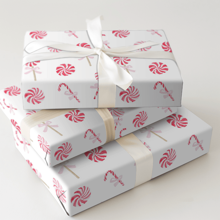 Peppermint Treats - Wrapping Paper - Aspen & Arlo