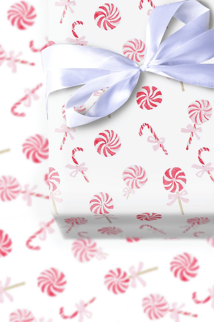 Peppermint Treats - Wrapping Paper - Aspen & Arlo