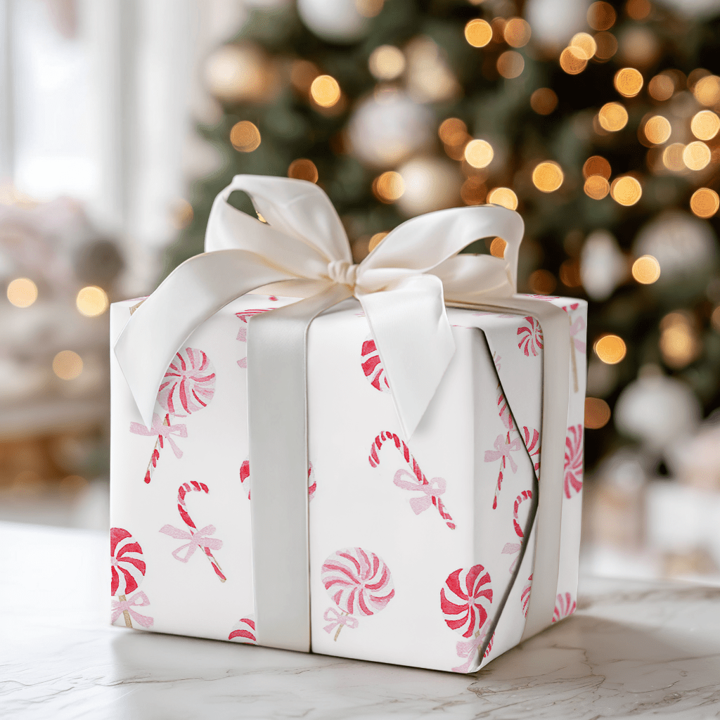 Peppermint Treats - Wrapping Paper - Aspen & Arlo