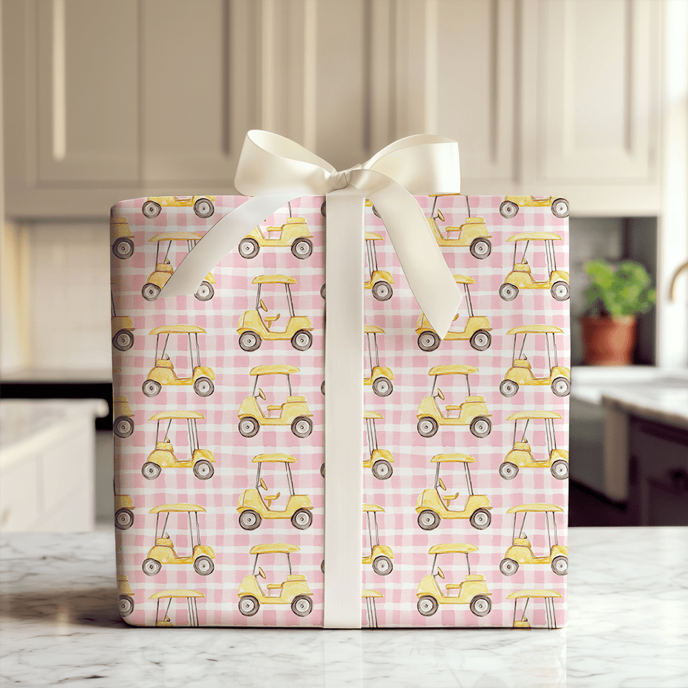 Dani Drives - Wrapping Paper - Aspen & Arlo