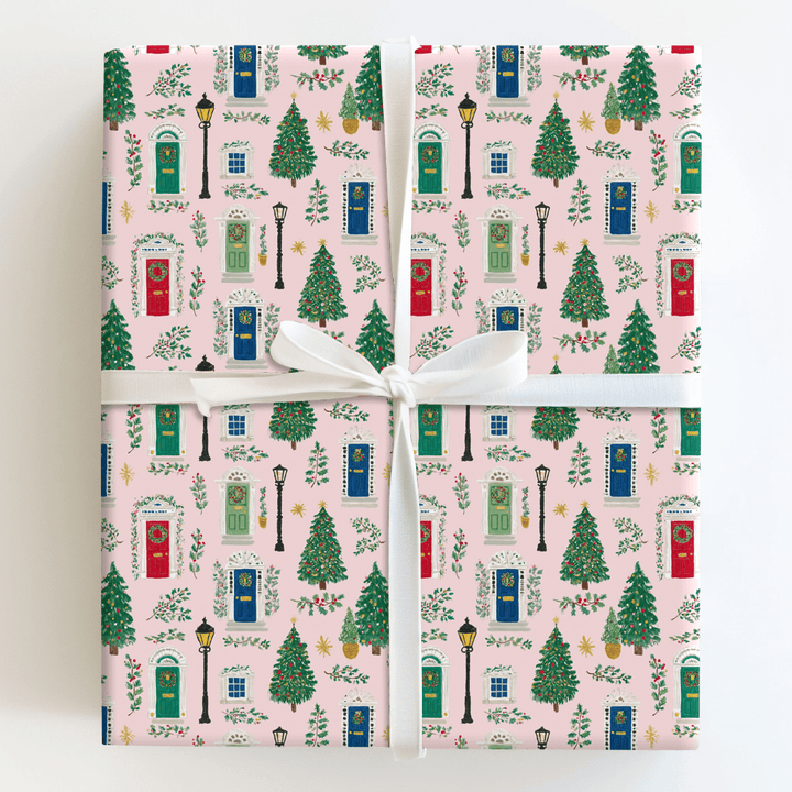 Christmas on the Block - Wrapping Paper - Aspen & Arlo