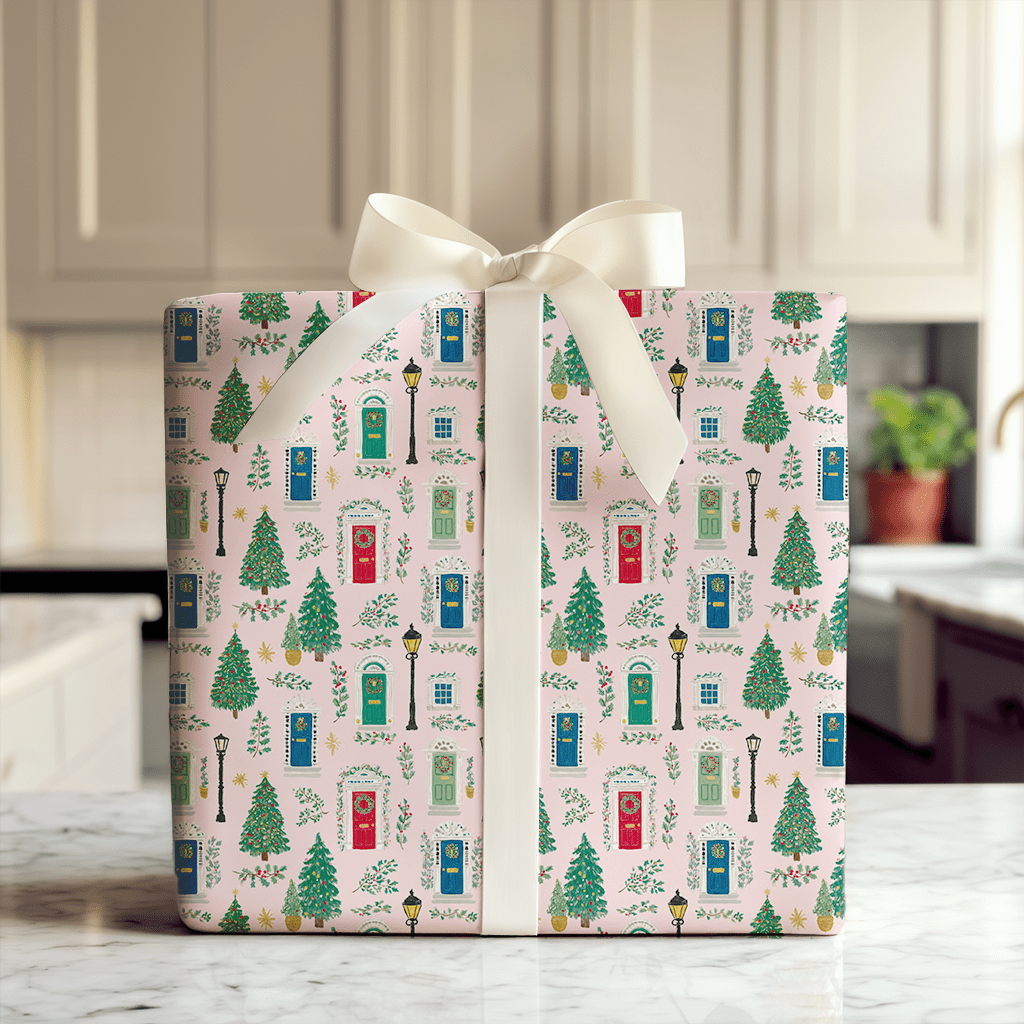 Christmas on the Block - Wrapping Paper - Aspen & Arlo