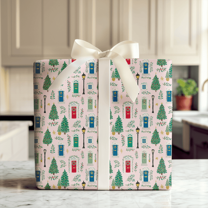 Christmas on the Block - Wrapping Paper - Aspen & Arlo