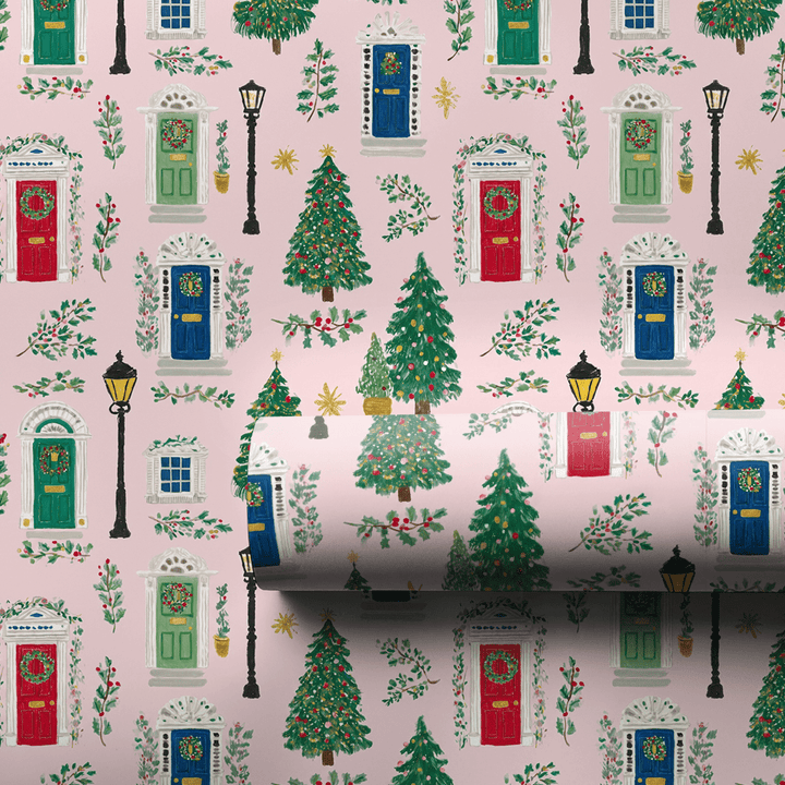Christmas on the Block - Wrapping Paper - Aspen & Arlo