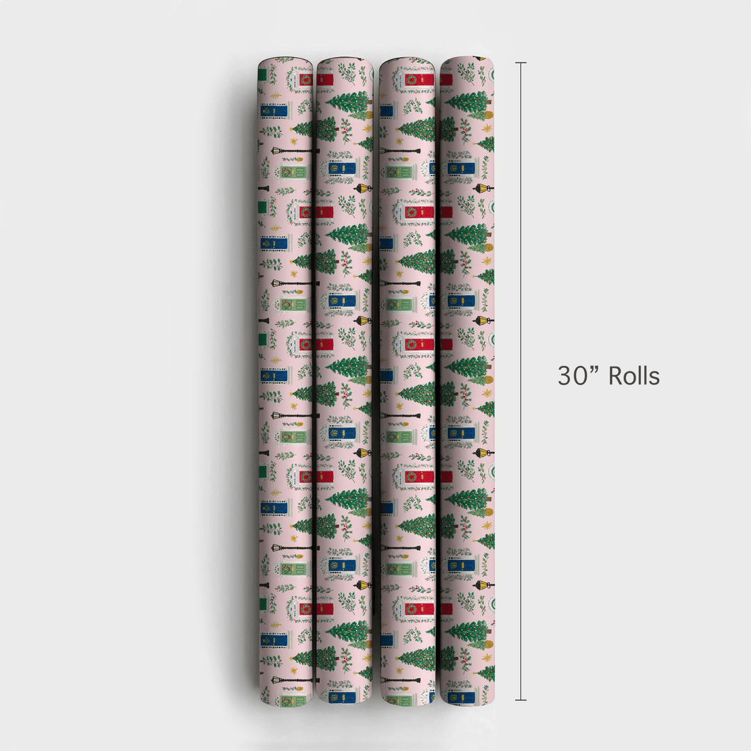 Christmas on the Block - Wrapping Paper - Aspen & Arlo