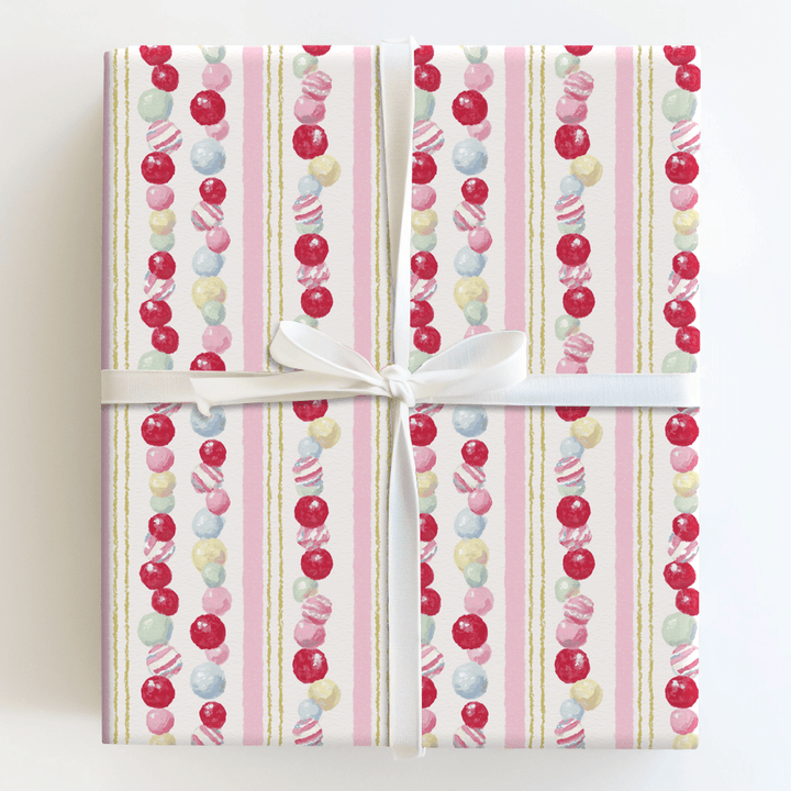 Sugar Stripe - Wrapping Paper - Aspen & Arlo