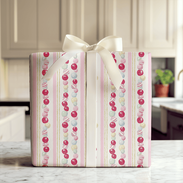 Sugar Stripe - Wrapping Paper - Aspen & Arlo