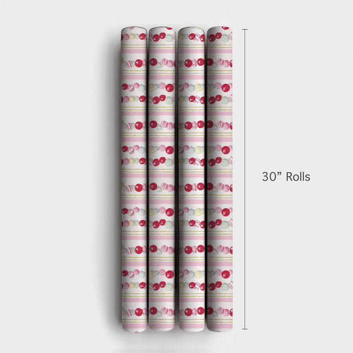 Sugar Stripe - Wrapping Paper - Aspen & Arlo