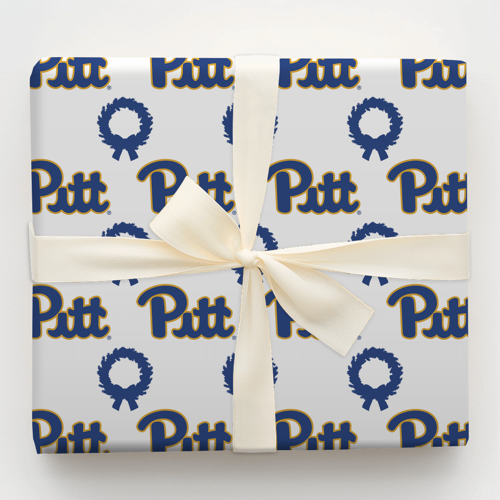 Pitt Wreath - Wrapping Paper - Aspen & Arlo