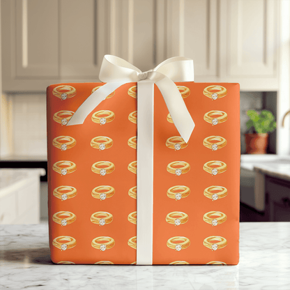 Clementine Be Mine - Wrapping Paper - Aspen & Arlo