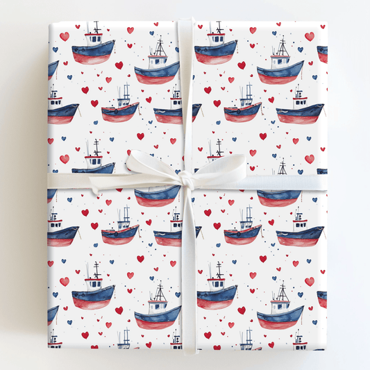 Hooked on Love - Wrapping Paper - Aspen & Arlo