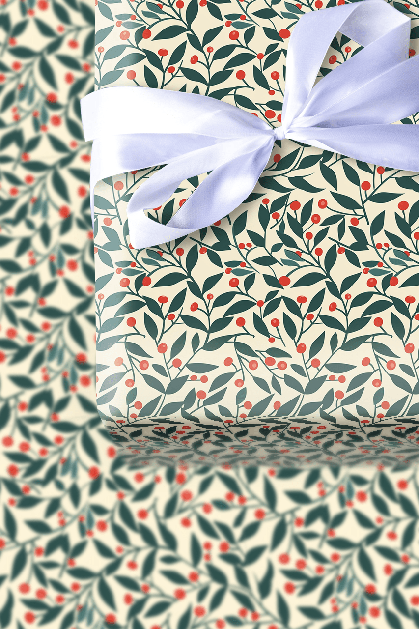 Berry Blossom - Wrapping Paper - Aspen & Arlo