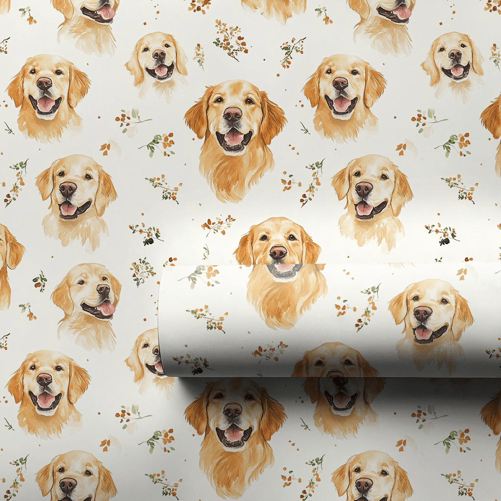 Golden Glow - Wrapping Paper - Aspen & Arlo
