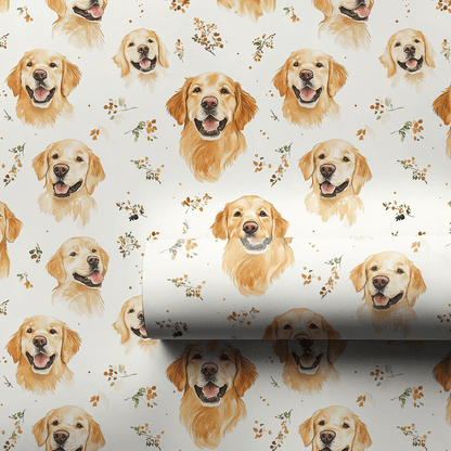 Golden Glow - Wrapping Paper - Aspen & Arlo