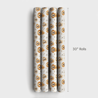Golden Glow - Wrapping Paper - Aspen & Arlo