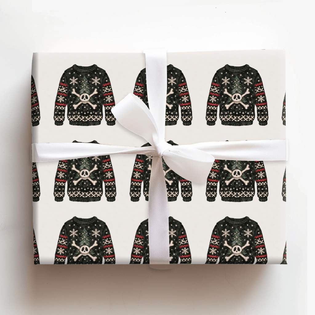 Frightmas Sweater - Wrapping Paper - Aspen & Arlo