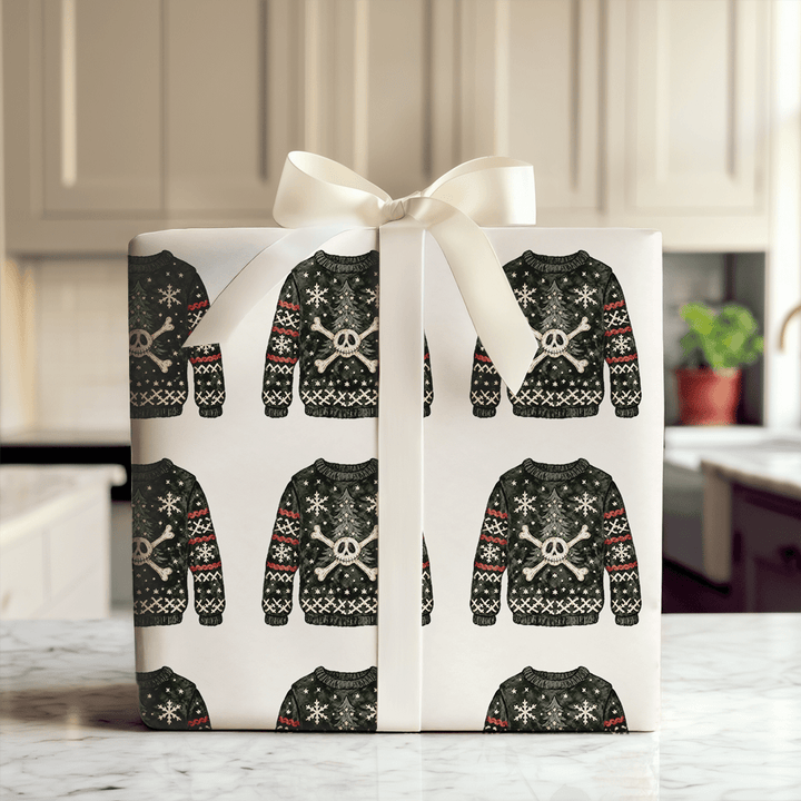 Frightmas Sweater - Wrapping Paper - Aspen & Arlo