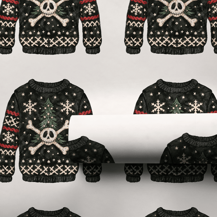 Frightmas Sweater - Wrapping Paper - Aspen & Arlo