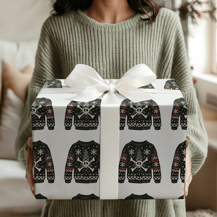 Frightmas Sweater - Wrapping Paper - Aspen & Arlo