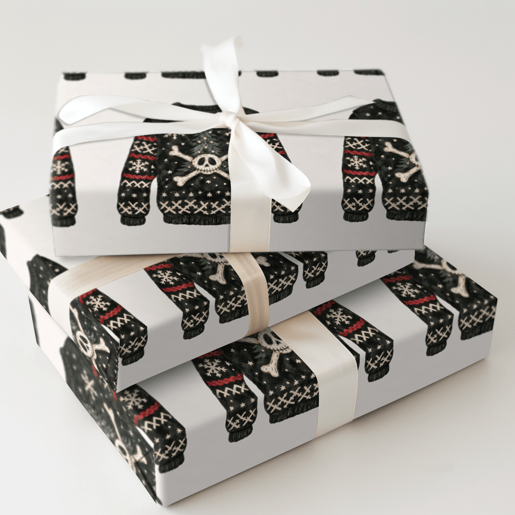 Frightmas Sweater - Wrapping Paper - Aspen & Arlo
