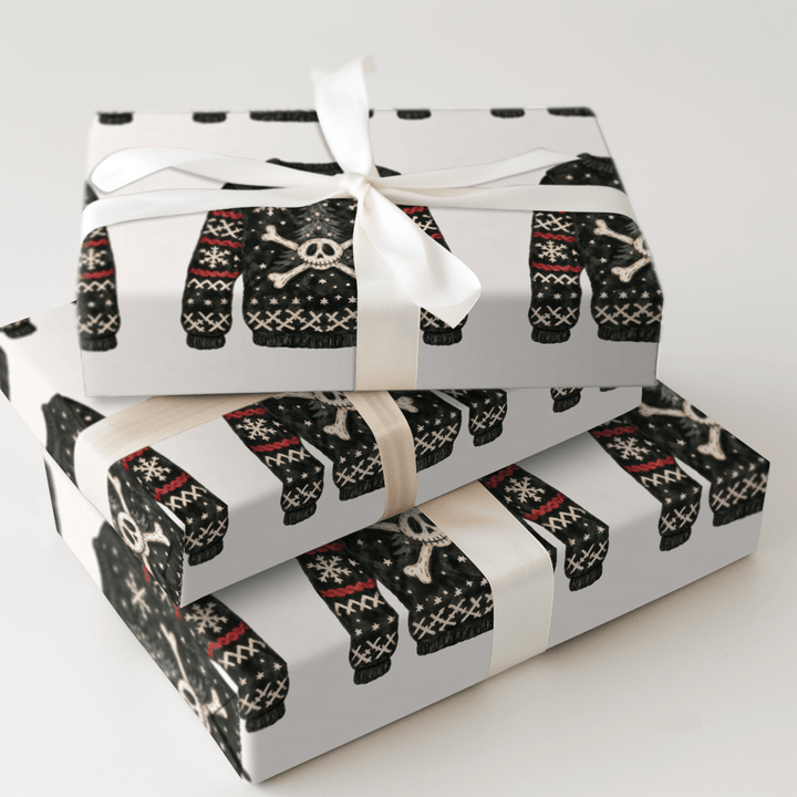 Frightmas Sweater - Wrapping Paper - Aspen & Arlo