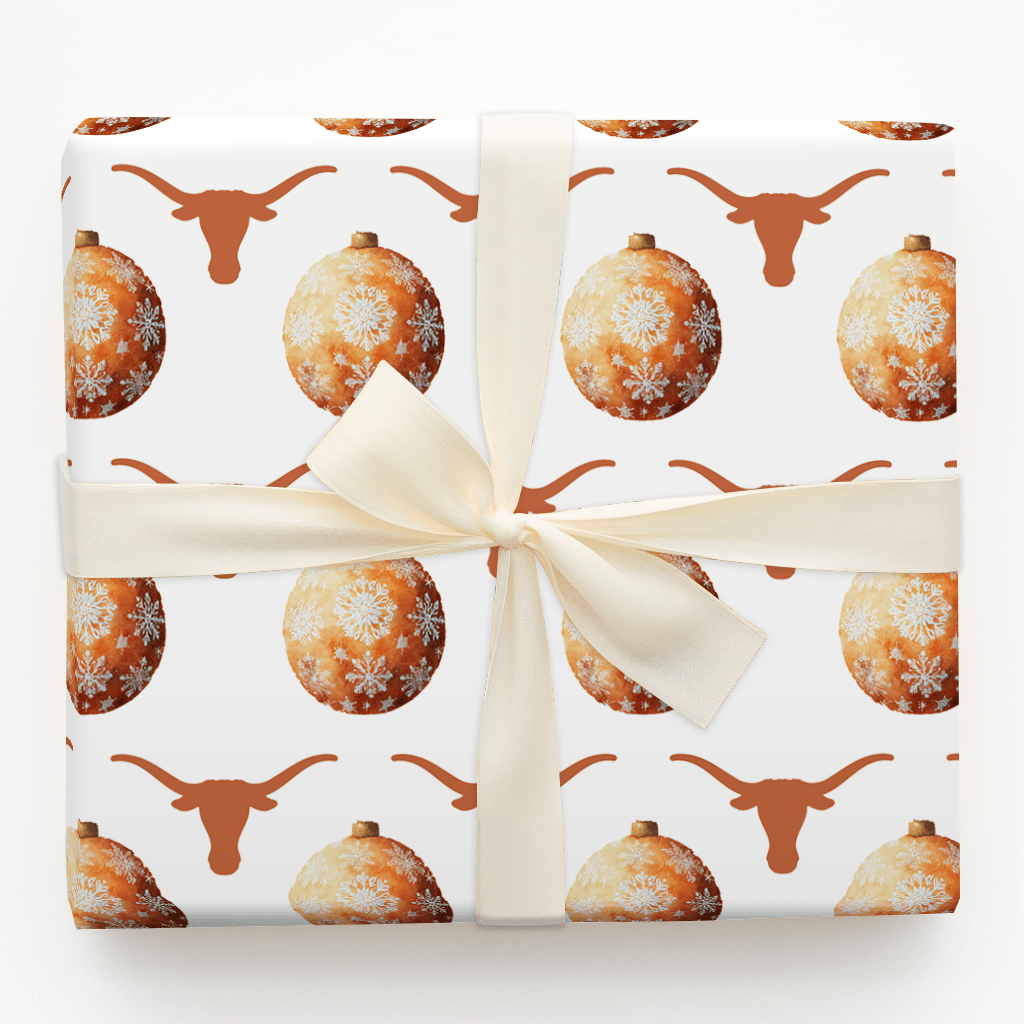 Hook ’em Bauble - Wrapping Paper - Aspen & Arlo